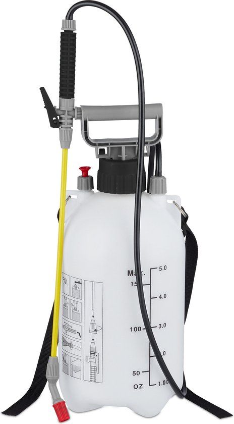 Relaxdays Drukspuit 5 liter