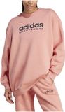 Adidas All Szn Fleece Graphic Sweatshirt Oranje S Vrouw