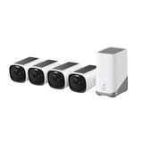 Eufy eufyCam E40 4-Cam Kit + HomeBase S280 Bullet IP-beveiligingscamera Buiten 2688 x 1520 Pixels Muur