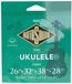 Rotosound RS85T Tenor Nylgut Ukulele Strings Medium