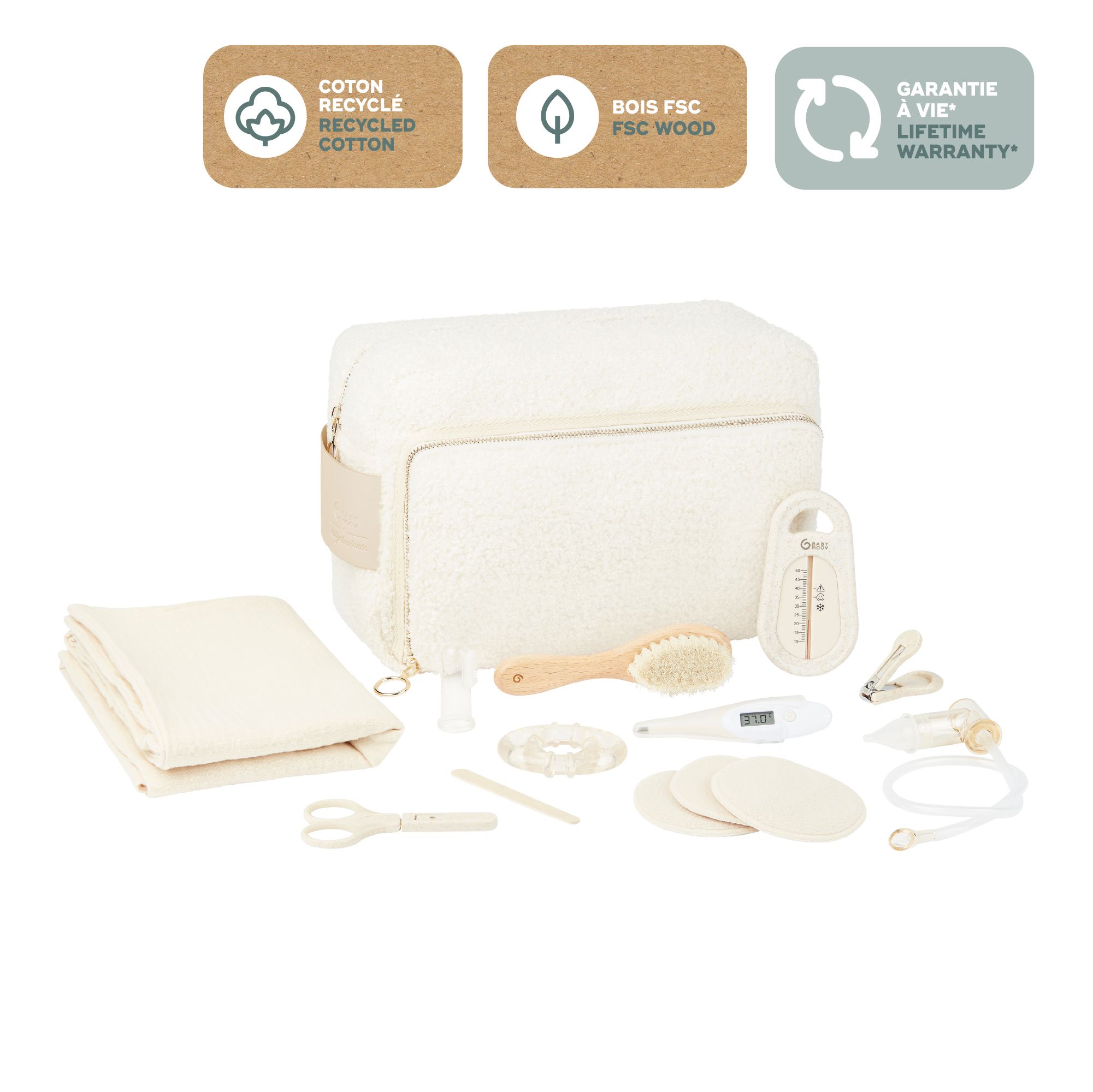 Babymoov Verzorgingsset Curl White