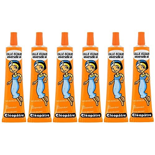 CLEOPATRE 6 stuks schoollijm gel 30 ml