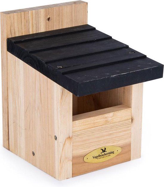Nestkast Viborg half open - Vogel - Hout - Hangend - 14 x 19.9 x 20.3 cm