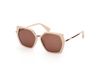Maxmara MM0136 Ivoire brillant 56/14/140 Femme Lunettes de soleil