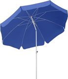 Merkloos / Sans marque Wan GmbH Ronde Parasol 200 cm - Blauw - UV-bescherming 50+