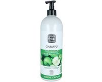 NaturaBIO Cosmetics Shampoo vitalité bio à l'aloe vera et à la pomme 740 ml
