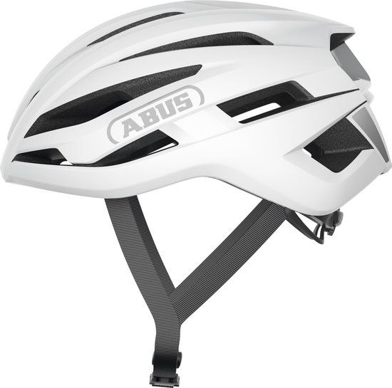 Abus Stormchaser Ace Polar White Racefiets Helm - Unisex - Maat S