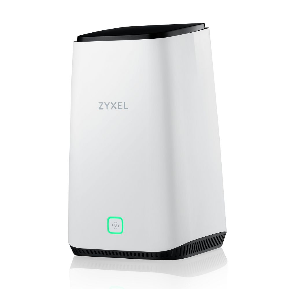 Zyxel FWA510 - Wireless Router - Wi-Fi 6 - 5G - Tri-band - Black/White