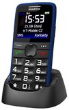 Aligator A675BL mobiele telefoon Zwart, Blauw Seniorentelefoon