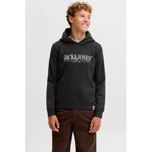 JACK & JONES JUNIOR hoodie - zwart