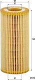 MANN-FILTER Oliefilter HU 721/3 X voor Mercedes-Benz