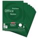 LANDRE Briefblok Office Pack van 10 A4 50 vellen blanco 70 g/m² incl. lijnblad geruit/gelinieerd schrijfblok briefpapier briefpapier