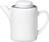 Broste Copenhagen Salt tea pot for one, White, Porcelain