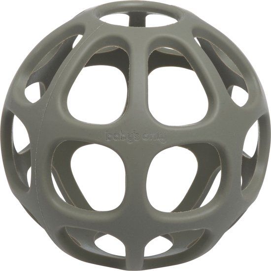 Baby's Only Siliconen baby speelbal - Urban Green
