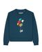 Watapparel Sweatshirt ' Balloon Spaceman ' petrol