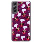 ERT GROUP mobiel telefoonhoesje voor Samsung S21 FE origineel en officieel erkend Disney patroon James Hook 002