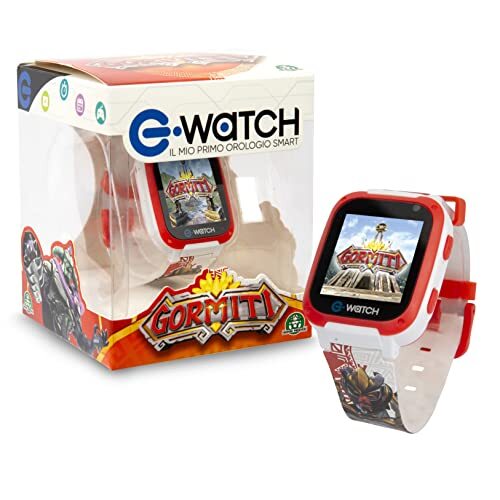 Giochi Preziosi E-Watch Gormiti Playwatch voor kinderen, met vele functies om je helden altijd bij de hand te hebben, voor kinderen vanaf 4 jaar, EWG000,