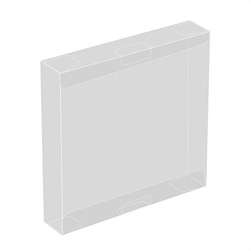 Zerone 10 stuks Cartridge Case Transparant kunststof spel beschermhoes voor Nintendo Game Boy GBA Boxed Spel, anti-kras