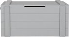 WOOOD Dennis Speelgoedkist - Betongrijs - Grenen Geborsteld - 42x90x42 cm