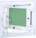 vidaXL Access Panel Green and Silver 20 x 20 cm Aluminium and Plasterboard