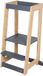 roba Houten Learning Tower - Montessori - Bamboe / Antraciet