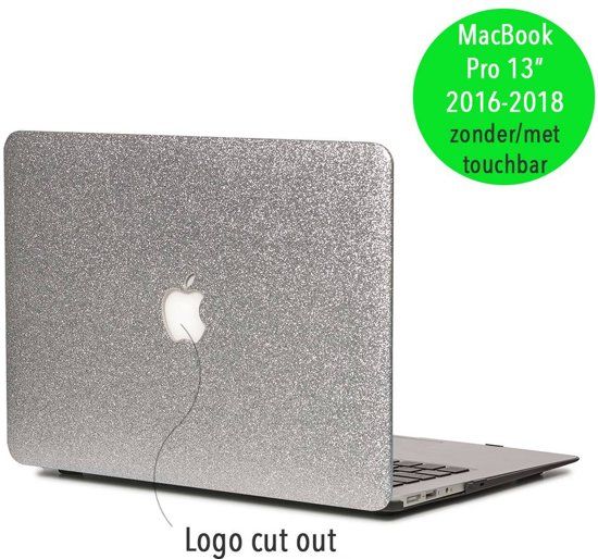 Lunso MacBook Pro Retina 13 inch 2016-2018 / - / - / glitter zilver