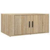 VidaXL Salontafel 80x50x36 cm Sonoma Eiken
