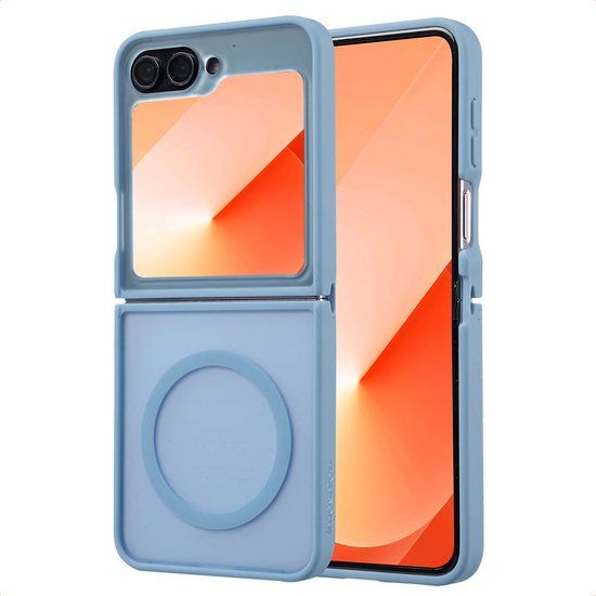 imoshion Color Guard Backcover met MagSafe voor de Samsung Galaxy Z Flip 6 - Lichtblauw