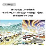 Enchanted Greenland: An Inky Quest Through Icebergs, Fjords, and Northern Skies