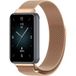 Techsuit Bracelet W009 pour Honor Band 9, Rose Doré