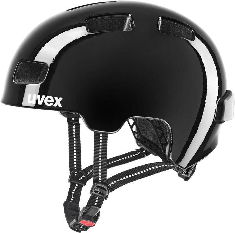 UVEX City 4 Mini Me Helmet Kids, black/white