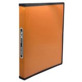 Plus Office Ordner PP Plus A4 4A/25 oranje gestreept