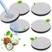 Solidchoice - Lot de 6 disques de remplacement pour filtres à eau, compatibles avec les carafes filtrantes