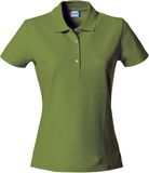 Clique Basic Polo Women Leger-groen M