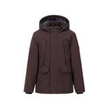Retour Jeans gewatteerde winterparka - donkerbruin