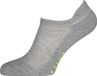 FALKE Cool Kick kort eenkleurig functioneel materiaal sneakersokken enkelsokken unisex grijs - maat 39-41