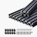 OEM Shanghai Sishun Technology Co., Ltd Set Van 10 Aluminium Profielen, 1000 mm T-Groef 2020 GeëXtrudeerd Aluminium Profiel, Geanodiseerde Lineaire Rail Volgens Europese Norm, Groefprofiel voor 3d-Printers, Cnc-Machines