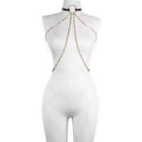 Elif Domanic Leia Harnas Leren Lingerie Maat L