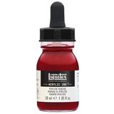 Liquitex Professional Acrylic Ink, hoog gepigmenteerde airbrush verf, Acryl Inkt, 30ml, Perylene Maroon