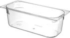 HENDI IJscontainer – polycarbonaat – 5L – transparant – 360x165x120 mm – vaatwasmachinebestendig