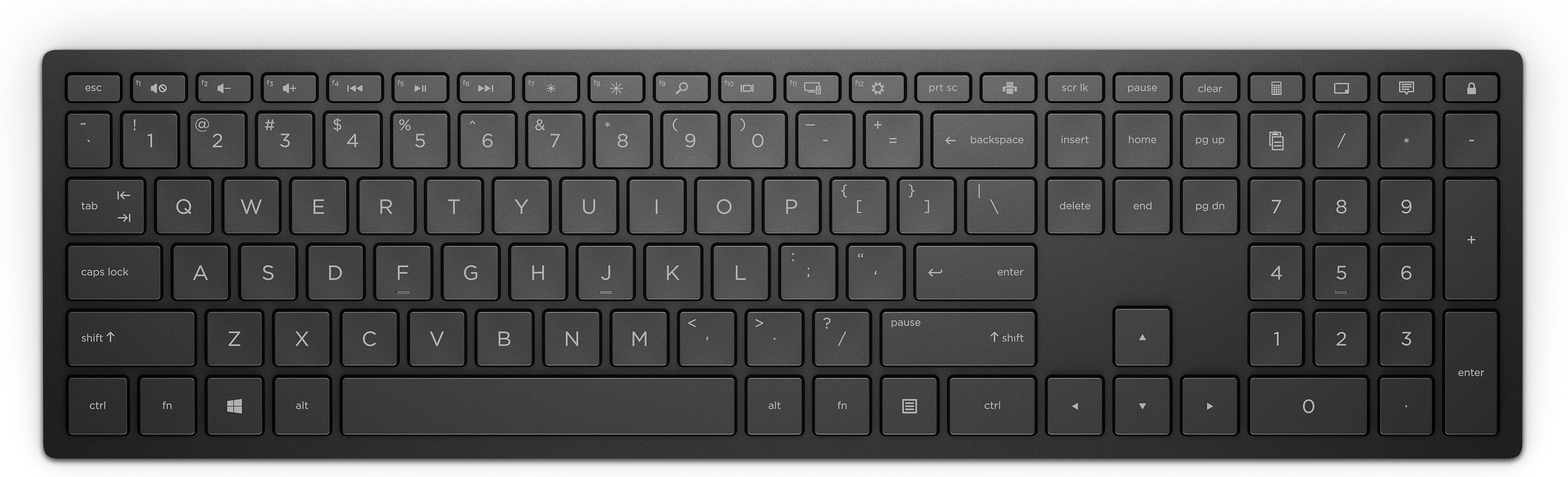 HP Pavilion draadloos toetsenbord 600 - Zwart