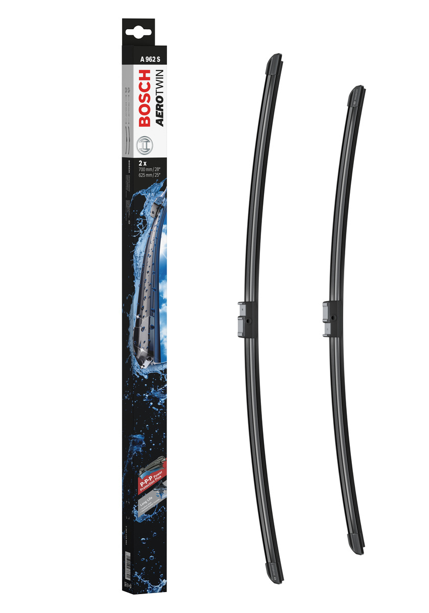 Bosch ruitenwissers Aerotwin A962S - Lengte: 700/625 mm - set wisserbladen voor