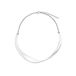 Breil RETWIST Minimalistische ketting 45 cm Vrouwen ARGENTO