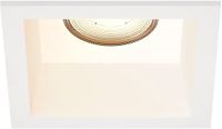 LEDVION LED Inbouwspot Vierkant 85x85mm Wit Dimbaar GU10 2700K 3W IP20