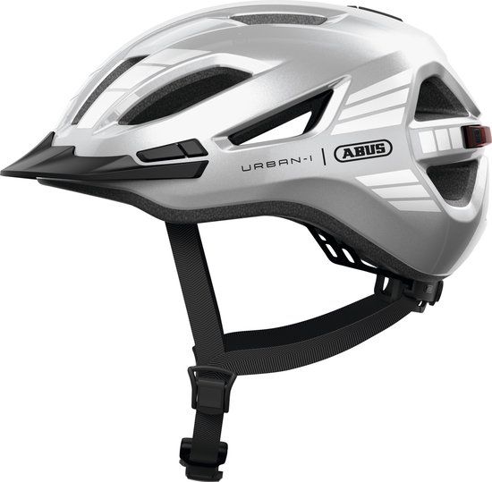 ABUS URBAN-I 4.0 Signal Silver S Fietshelm