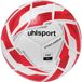 Uhlsport Attack Addglue Wedstrijd/Trainingsbal - Wit / Rood / Zilver | Maat: 5