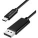 LogiLink CUA0130 USB-C® Kabel USB 3.2 Gen2 USB-C® Stecker, DisplayPort Stecker 1.00 m Schwarz