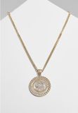 Urban Classics Dollar Diamond Necklace Goud One Size