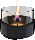 Tenderflame Café 18 Tafelhaard - Reactive Porcelain - Zwart