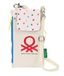 Monedero Benetton Monedero Portamovel "Topitos", Wit